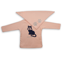 2016-02-07 Alina - Shirt langarm lachs und halstuch katzenpfoten